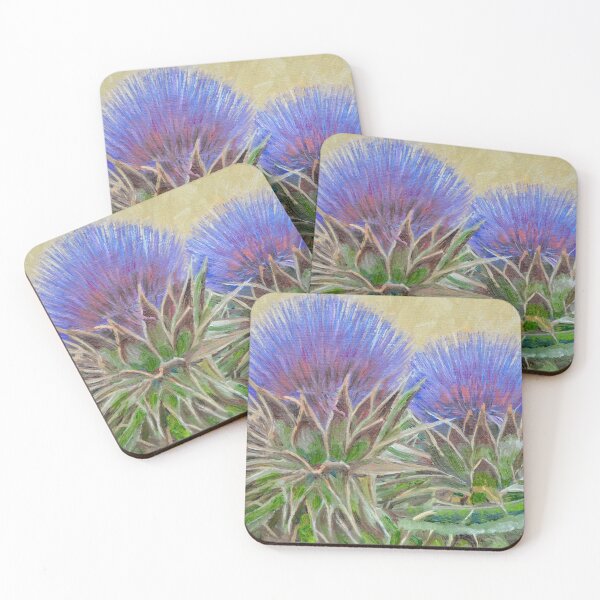 Item preview, Scotch Thistle Geometric Patterns designed and sold by Dai Wynn Fine Art.