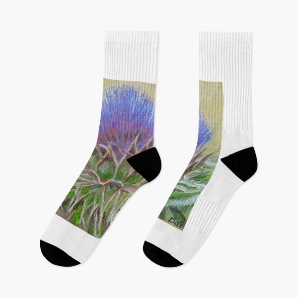 Item preview, Scotch Thistle Geometric Patterns designed and sold by Dai Wynn Fine Art.