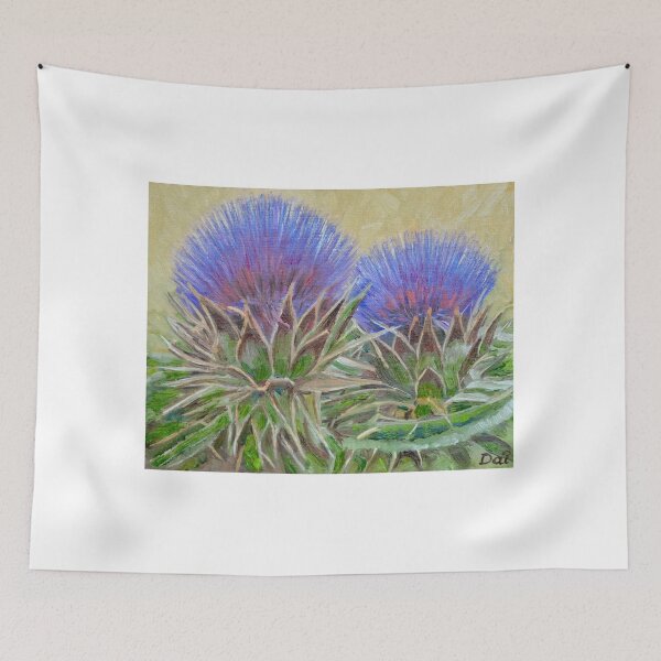 Item preview, Scotch Thistle Geometric Patterns designed and sold by Dai Wynn Fine Art.