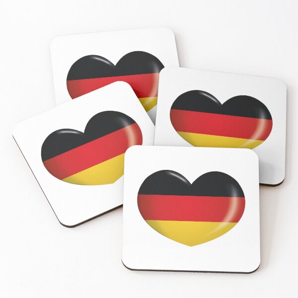 Item preview, Icon representing a heart with the flag of Germany. Ideal for catalogs of institutional materials and geography designed and sold by LucianoCosmo.