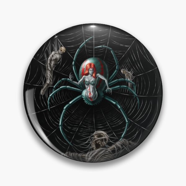 Item preview, Spider Lady Red Frame designed and sold by Zombie Squid.