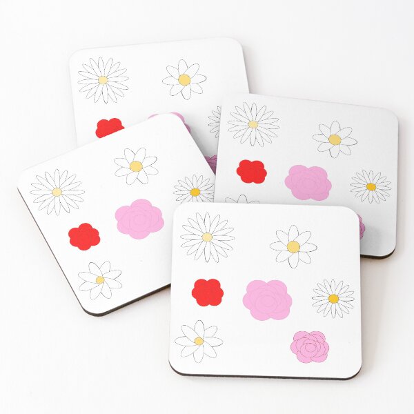 Item preview, Simple Multiple Flowers Graphic  designed and sold by DandelionDecor.