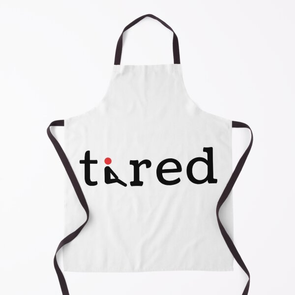 Item preview, Tired typography  designed and sold by InkTeeArt.