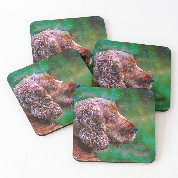 Item preview, Cocker Spaniel Profile impressionist designed and sold by DVart-nz.