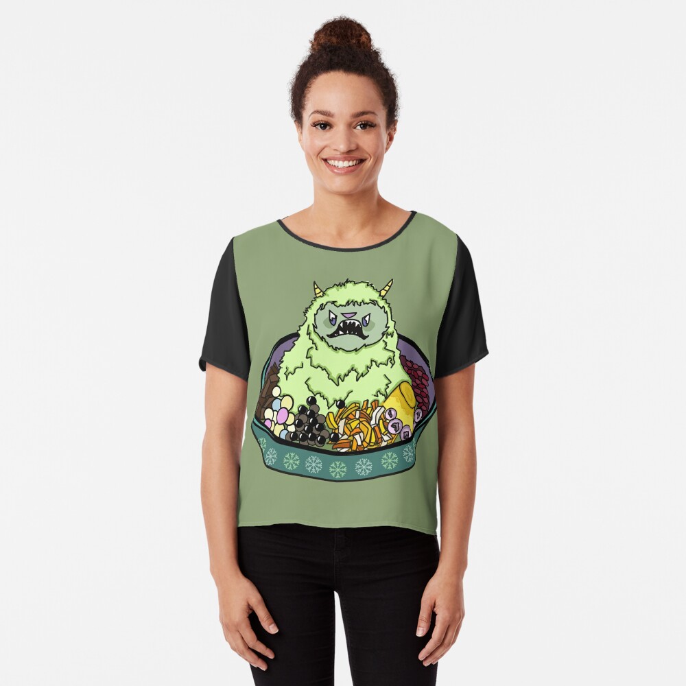 GREEN TEA MATCHA YETI SHAVE ICE MONSTER Tote Bag for Sale by Ruby