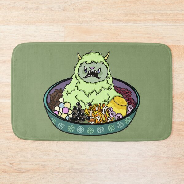 Item preview, GREEN TEA MATCHA YETI SHAVE ICE MONSTER designed and sold by Ruby Mendiola.