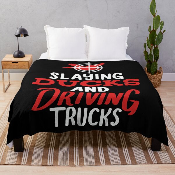Item preview, Slaying Ducks And Driving Trucks Perfect For A Hunter product designed and sold by AYDreamers.