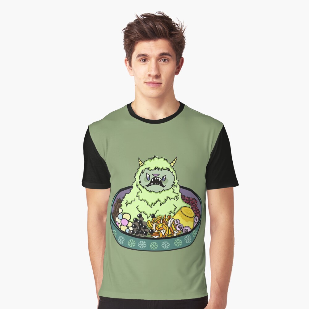 GREEN TEA MATCHA YETI SHAVE ICE MONSTER Poster for Sale by Ruby