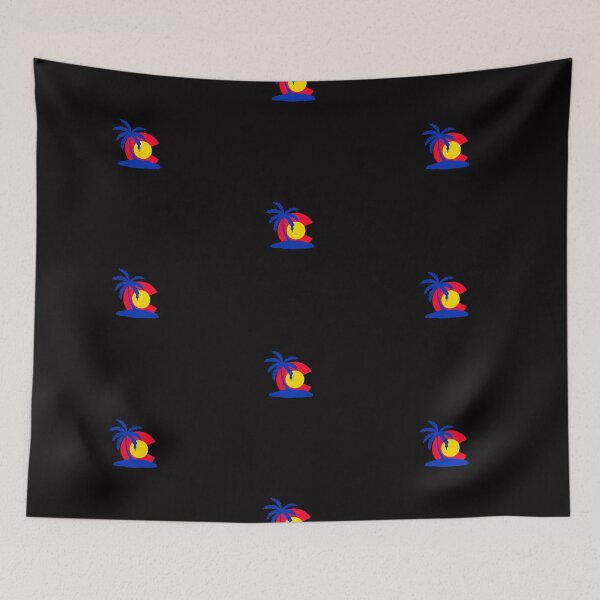 Item preview, Colorado Flag Palm Tree designed and sold by Dude Stuff.