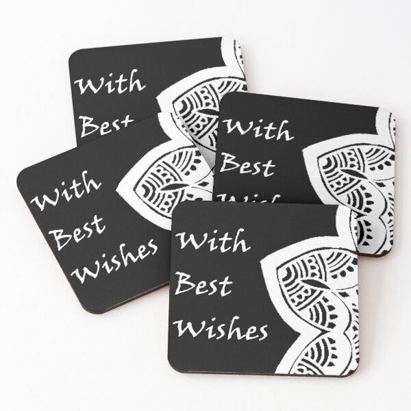 Item preview, Horizontal Mehndi Design White on Black Background Greeting Card designed and sold by Mimsartprojects.