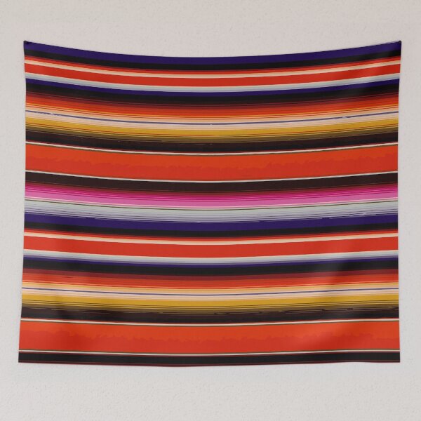 Item preview, Serape Saltillo Orange designed and sold by T-Mex.