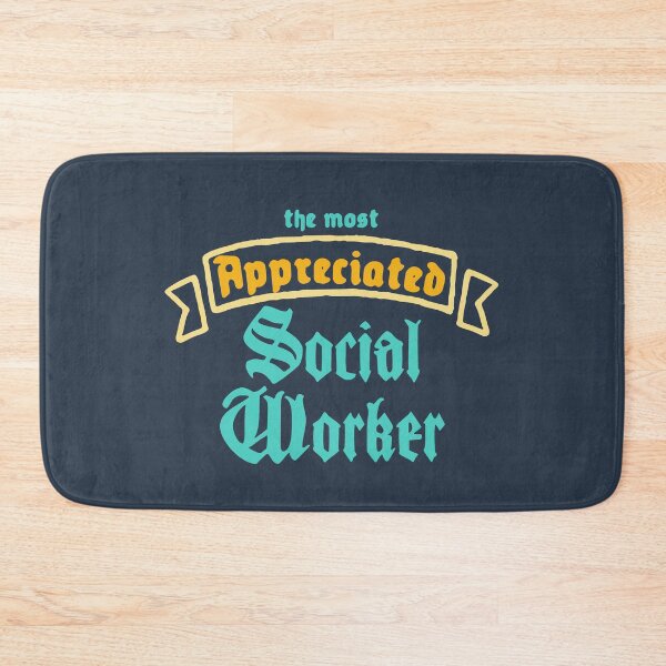 Item preview, The Most Appreciated Social Worker designed and sold by Chubuter.
