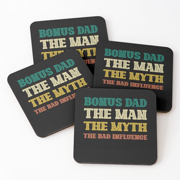 Item preview, Bonus Dad The Man Myth The Bad Influence Retro Gift designed and sold by BaseStore.