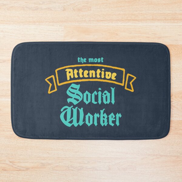 Item preview, The Most Attentive Social Worker designed and sold by Chubuter.