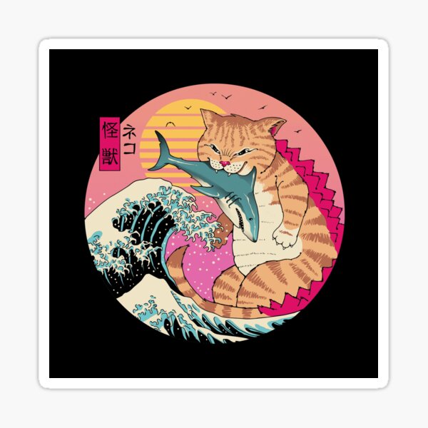 Item preview, Neko Wave Kaiju designed and sold by vincenttrinidad.