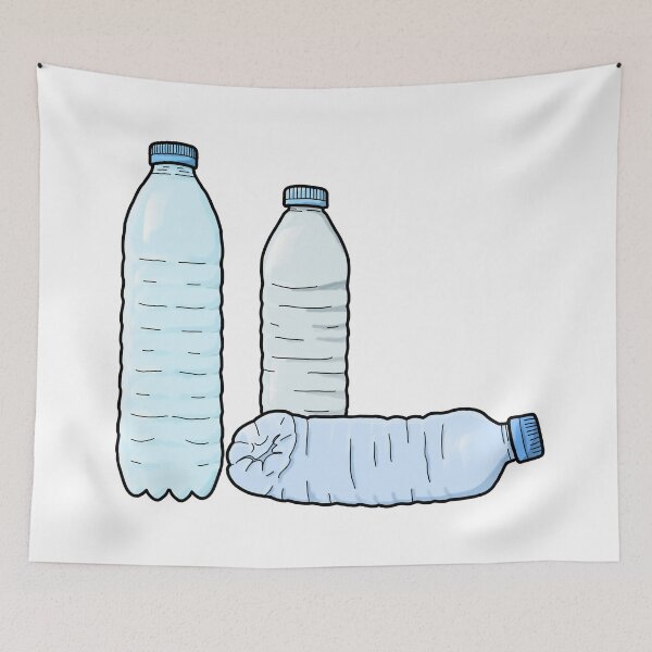 Item preview, The empty water bottles in my room designed and sold by BessieMoo.