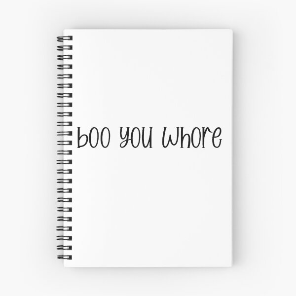 Item preview, Boo You Whore  designed and sold by k8tiekate.