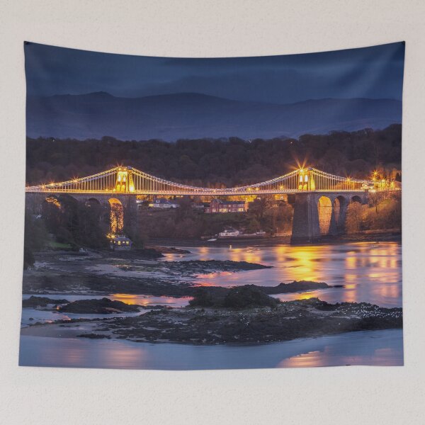 Item preview, The Menai Suspension Bridge, Anglesey designed and sold by heidipics.