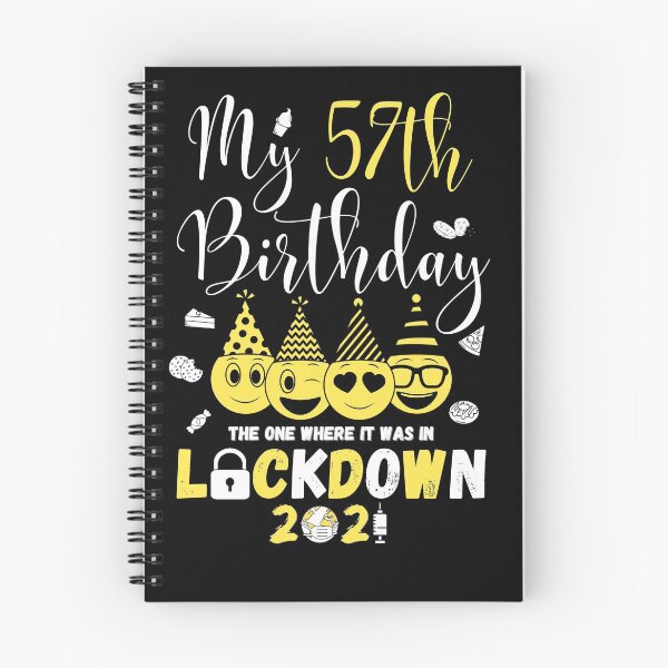 Item preview, my 57th Birthday The One Where It Was In Lockdown 2021 designed and sold by amchtakkosa1.
