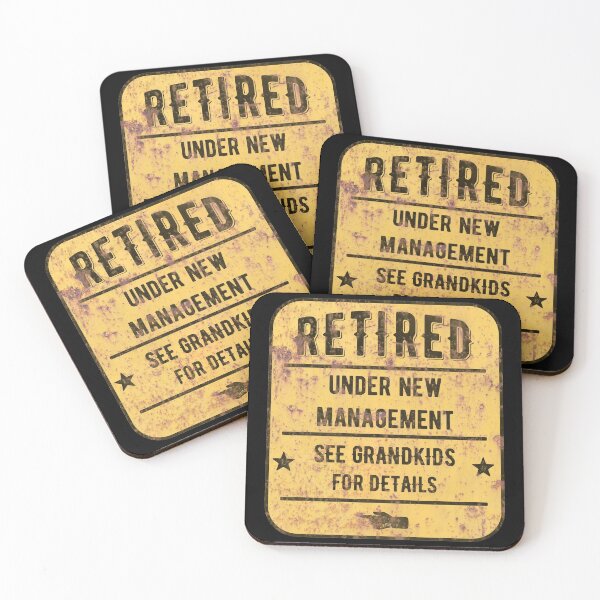 Item preview, Retired Under New Management See Grandkids For Details - Funny Grandparent Gift designed and sold by JordanHolmes.