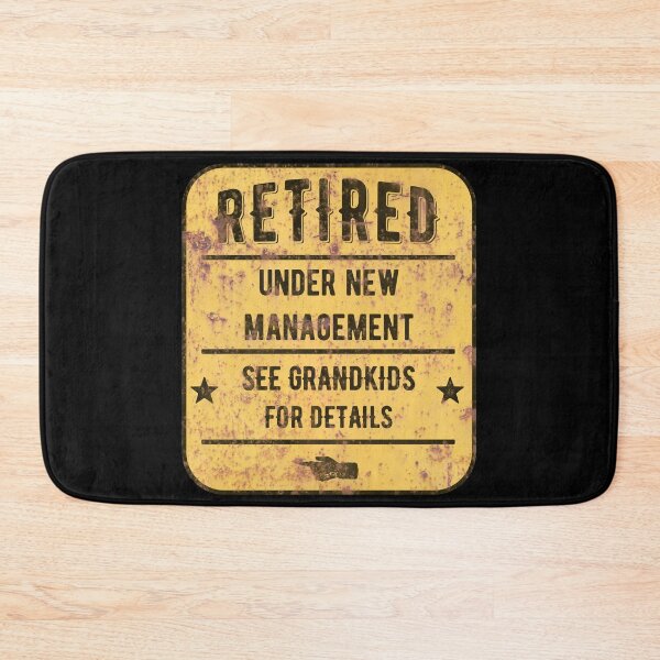 Item preview, Retired Under New Management See Grandkids For Details - Funny Grandparent Gift designed and sold by JordanHolmes.