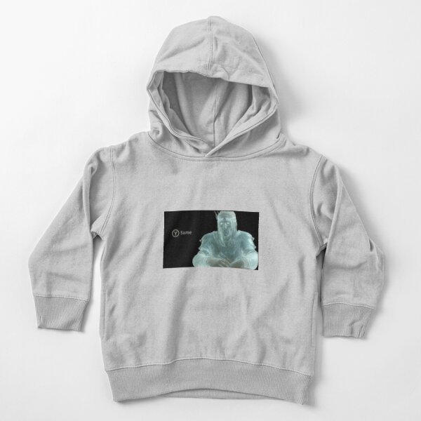 Y Same meme Toddler Pullover Hoodie