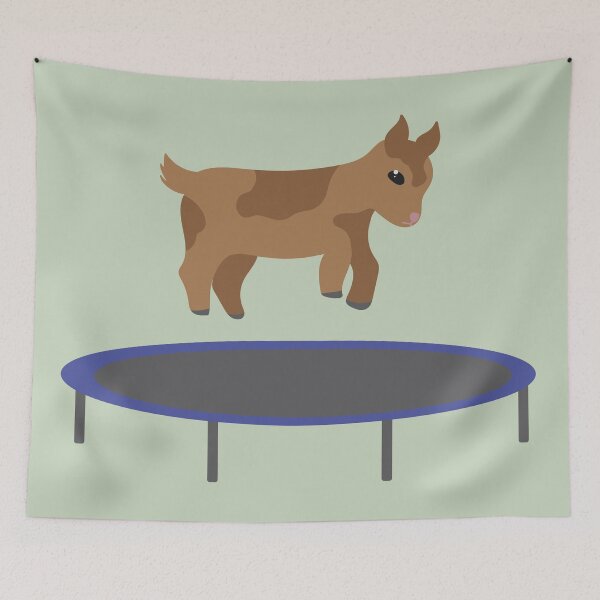 Item preview, Jumping Baby Goat designed and sold by ironygal.