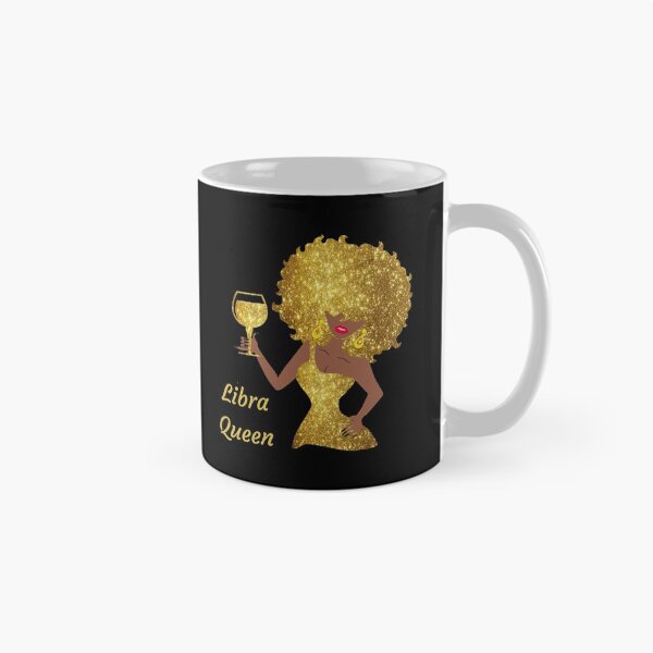 Item preview, Libra Queen Black Women Afro Hair designed and sold by R&BApparel.