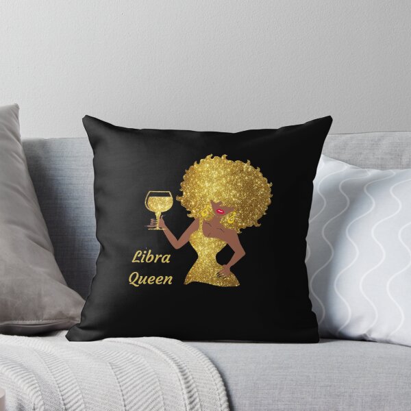 Item preview, Libra Queen Black Women Afro Hair designed and sold by R&BApparel.
