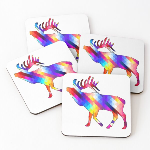 Item preview, Rainbow Reindeer designed and sold by MeikoDesign.