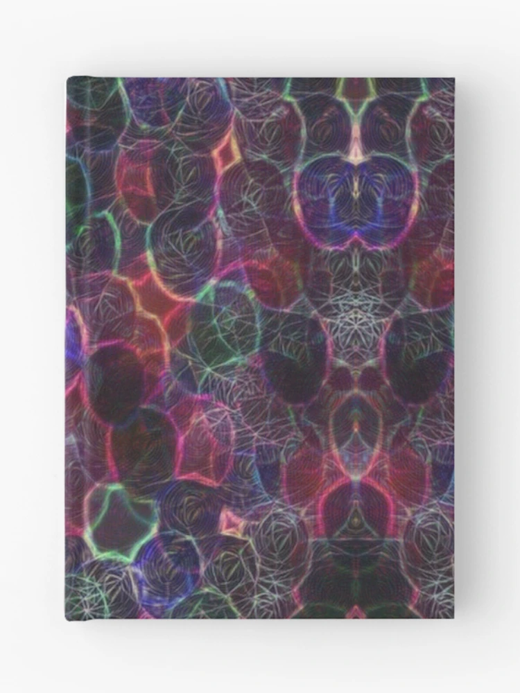 Thumbnail 1 of 3, Journal, Colorful Abstract Pattern designed and sold by hempress.