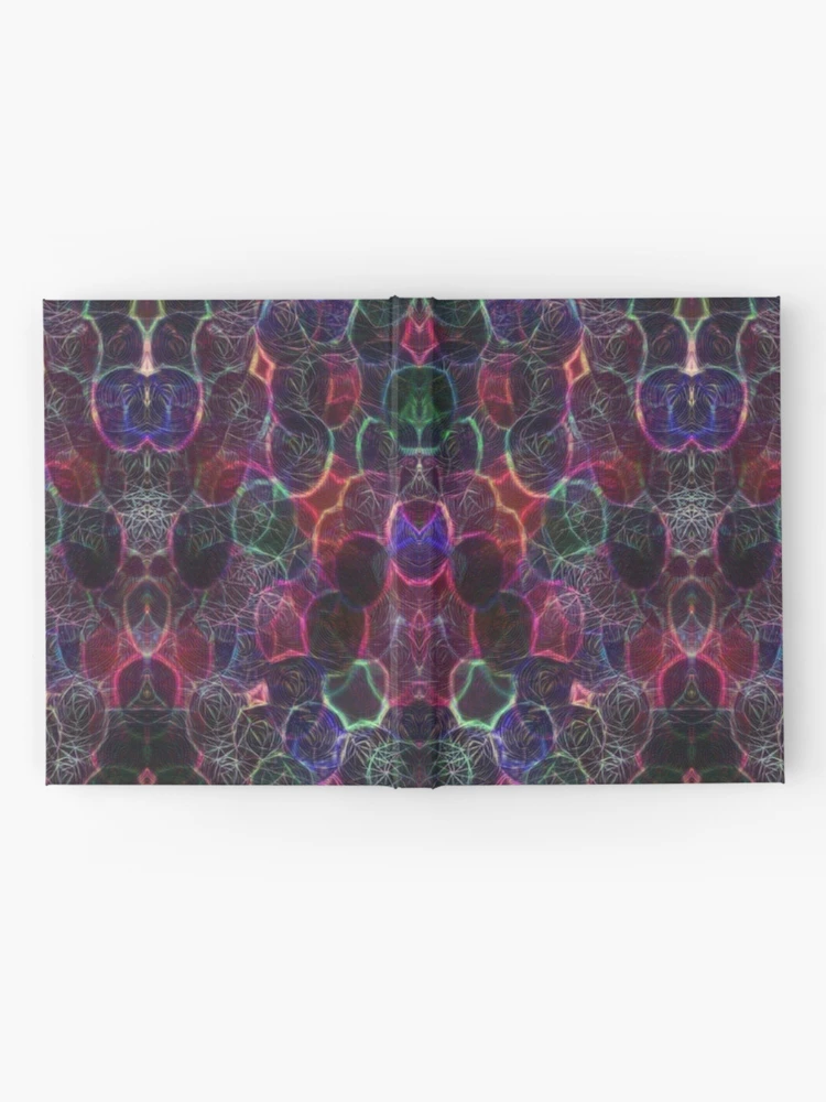 Thumbnail 2 of 3, Journal, Colorful Abstract Pattern designed and sold by hempress.