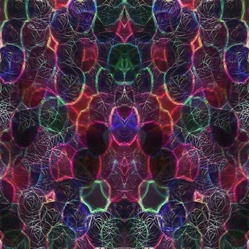 Artwork thumbnail, Colorful Abstract Pattern by hempress