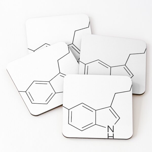 Item preview, Serotonin molecule designed and sold by hmbrttvr.
