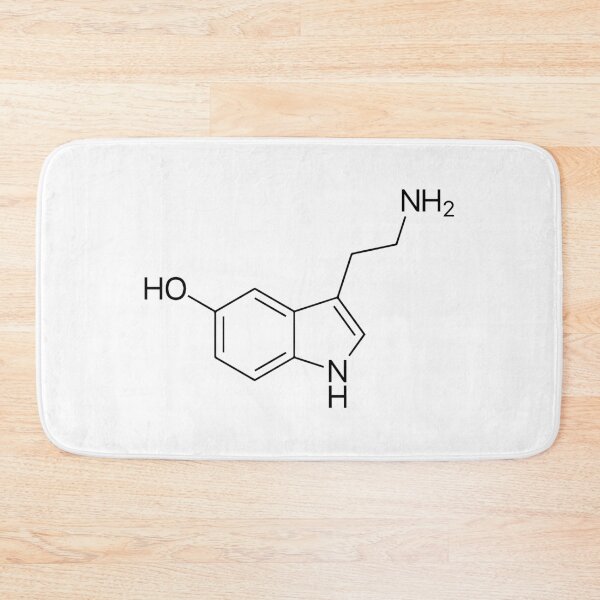 Item preview, Serotonin molecule designed and sold by hmbrttvr.