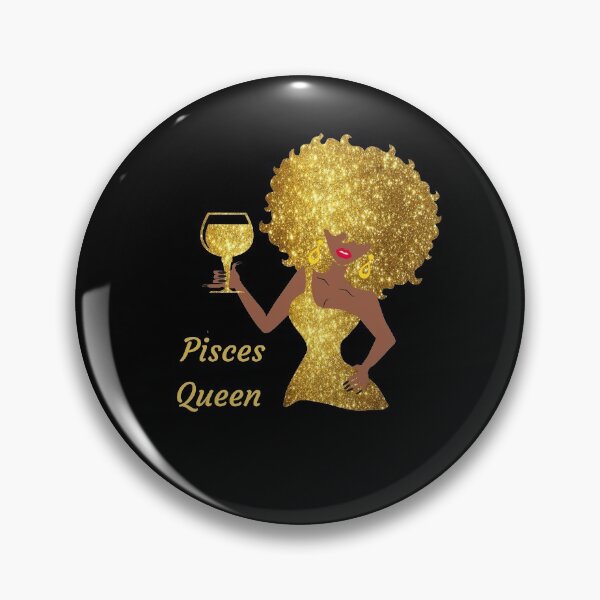 Item preview, Pisces Queen Black Women Afro Hair designed and sold by R&BApparel.