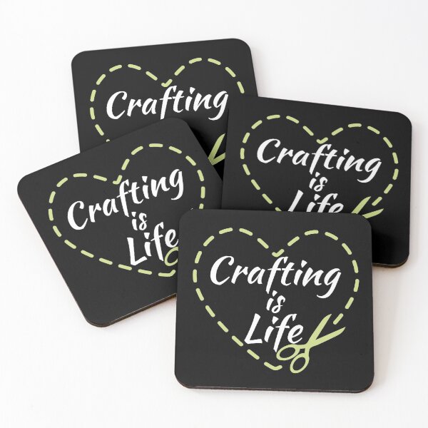 Item preview, Crafting is Life  designed and sold by IslandDrip.
