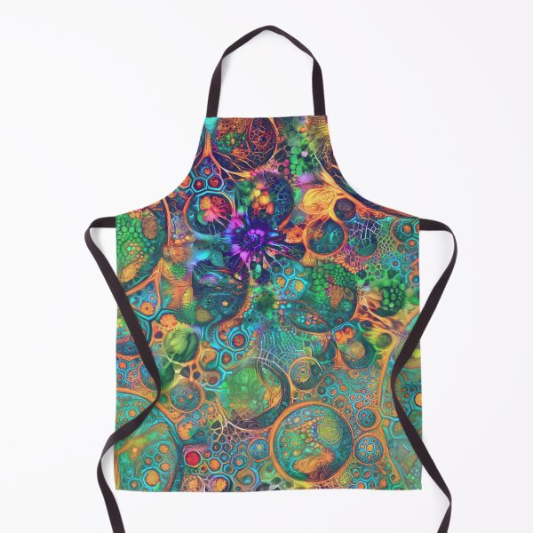 Item preview, Deepdream floral fractalize space abstraction designed and sold by blackhalt.