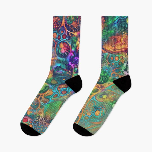 Item preview, Deepdream floral fractalize space abstraction designed and sold by blackhalt.