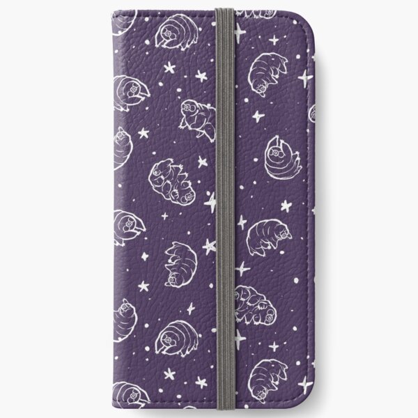 Tardigrades in Space (purple) iPhone Wallet
