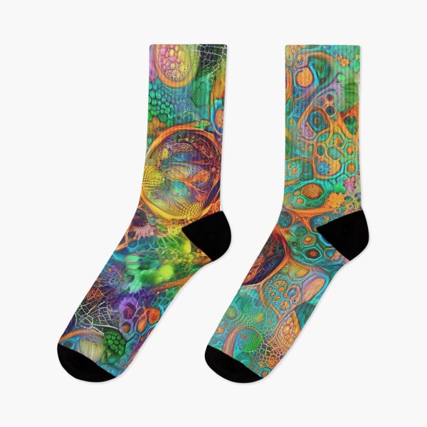 Item preview, Deepdream floral fractalize space abstraction designed and sold by blackhalt.