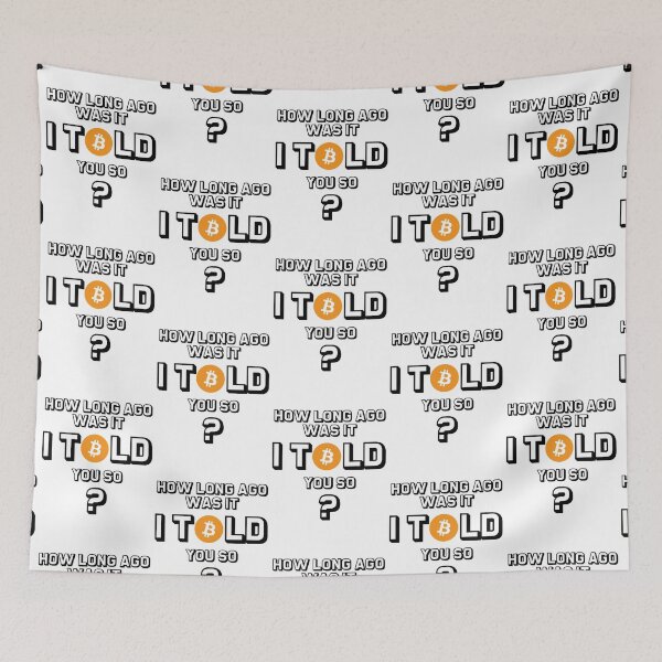 Item preview, Bitcoin I told you So. Buy Bitcoin BTC designed and sold by BitcoinBros.