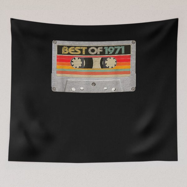 Item preview, Best Of 1971 50th Birthday Gifts Cassette Tape Vintage designed and sold by shirleyfinley.