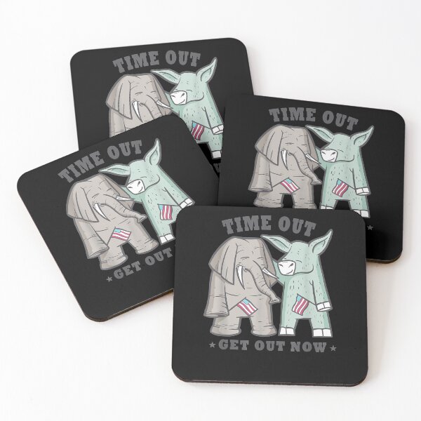 Item preview, Time Out Get Out Now Us Presidential Inauguration designed and sold by shirleyfinley.