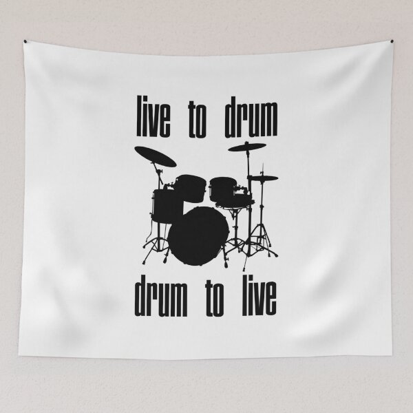 Item preview, live to drum designed and sold by rclsivcreative.