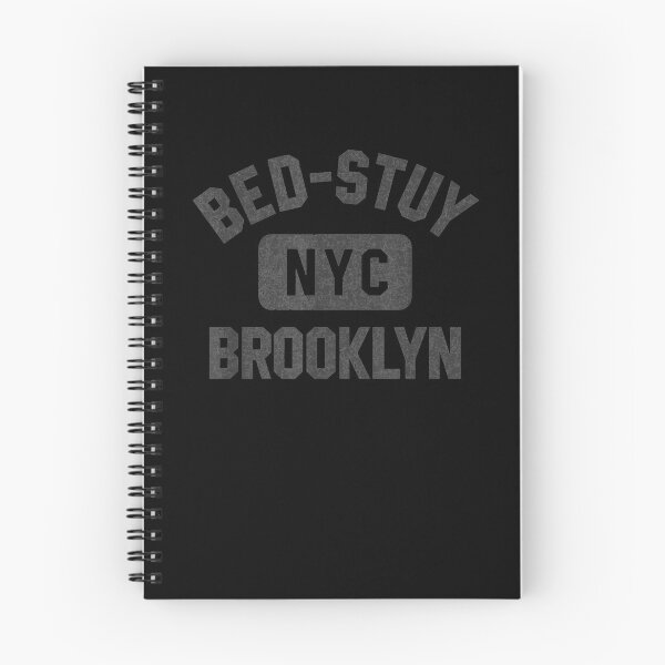 Item preview, Bed Stuy Brooklyn Nyc Gym Style Black W Distress Black Print designed and sold by shirleyfinley.
