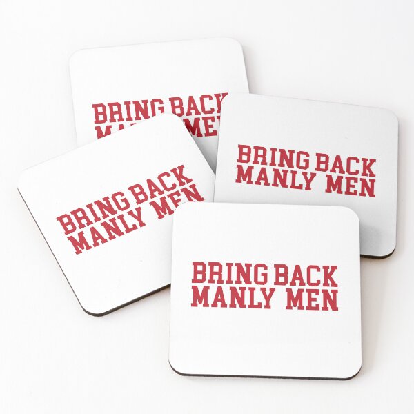 Item preview, Bring Back Manly Men designed and sold by Craftaholic.