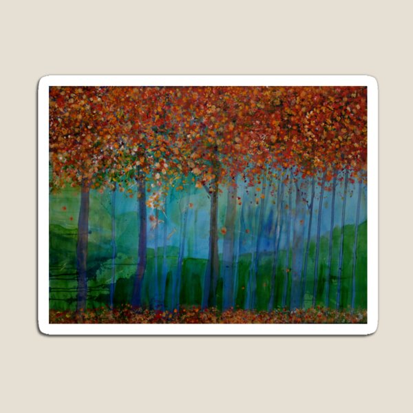 Autumn Trees Magnet