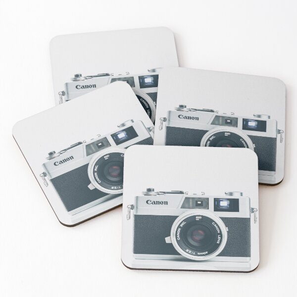 Item preview, Camera Wall Art Print | 1971 Canon Canonet 28 Rangefinder  | Home Office Studio Wall Decor Poster designed and sold by ComposeExpose.