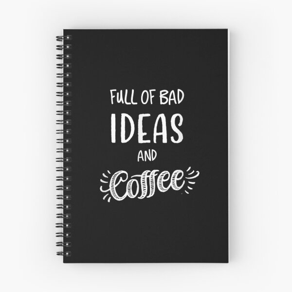 Item preview, Coffee And Bad Ideas designed and sold by shirleyfinley.